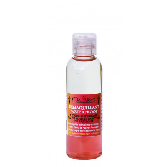 Démaquillant waterproof à l'huile d'argan eau de rose et carottes de bretagne Ma Kibell