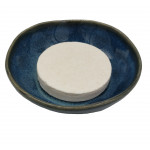 Porte Solide Vaisselle en poterie bleue