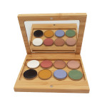 Palette maquillage avec 8 fards à paupières