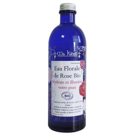Eau Florale De Rose Du Maroc - 250 Ml - Flacon 1/4 Litre - Marque NGOUNA - Bio Et Hypoallergénique - Neuf