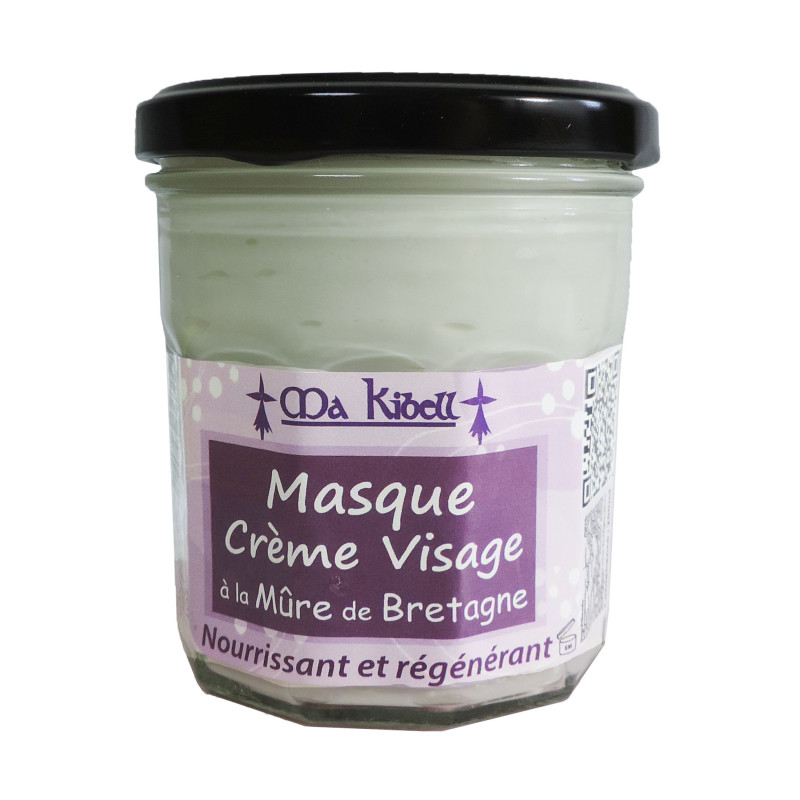 Masque Crème Visage à la Mûre de Bretagne
