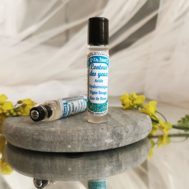 Contour des Yeux Acide Hyaluronique - Vigne Rouge - Eau de Rose