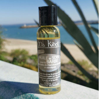 Huile de soin pour la barbe aux Huiles de Chanvre et de Ricin et aux Algues