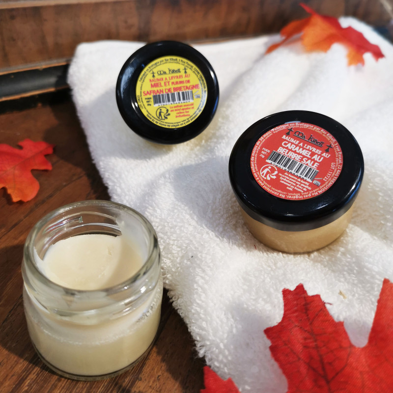 Baume à Lèvres au Caramel Beurre Salé