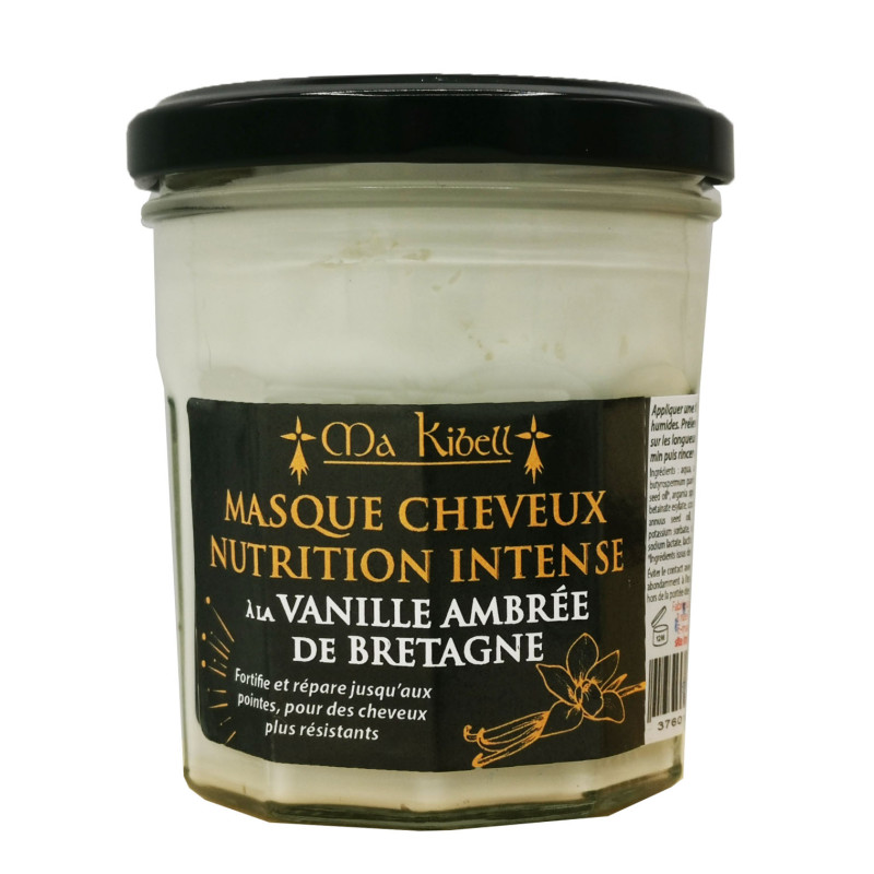 Masque Cheveux Nutrition Intense à la Vanille de Bretagne Masque Cheveux Nutrition Intense à la Vanille de Bretagne