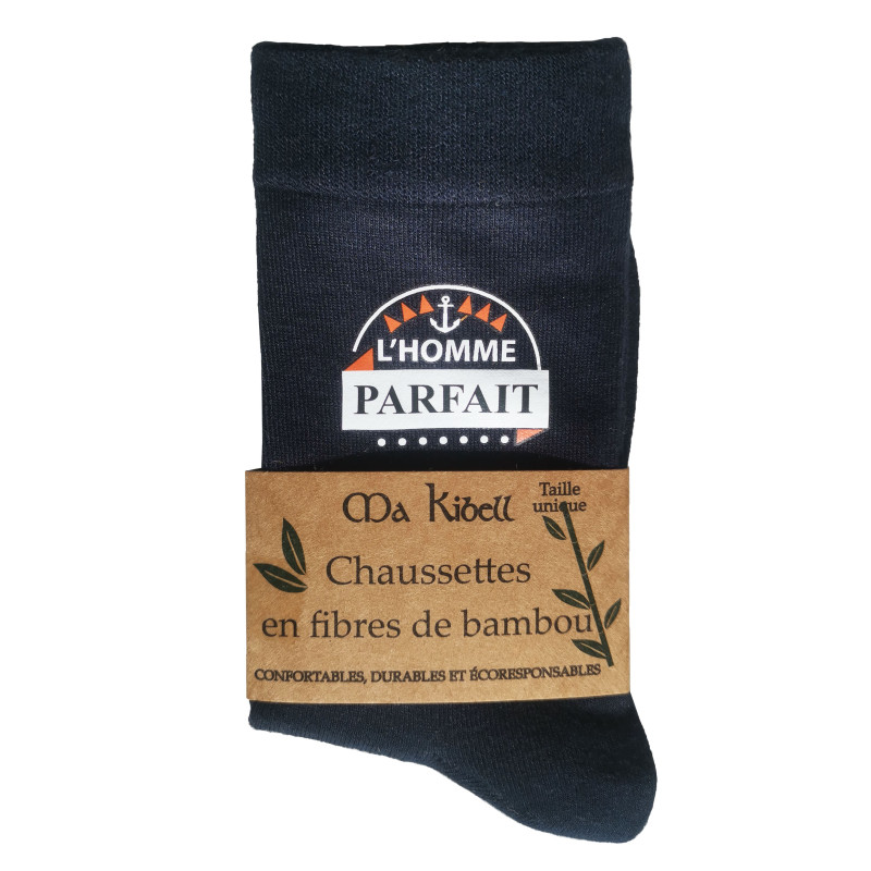 Chaussettes en bambou homme sale