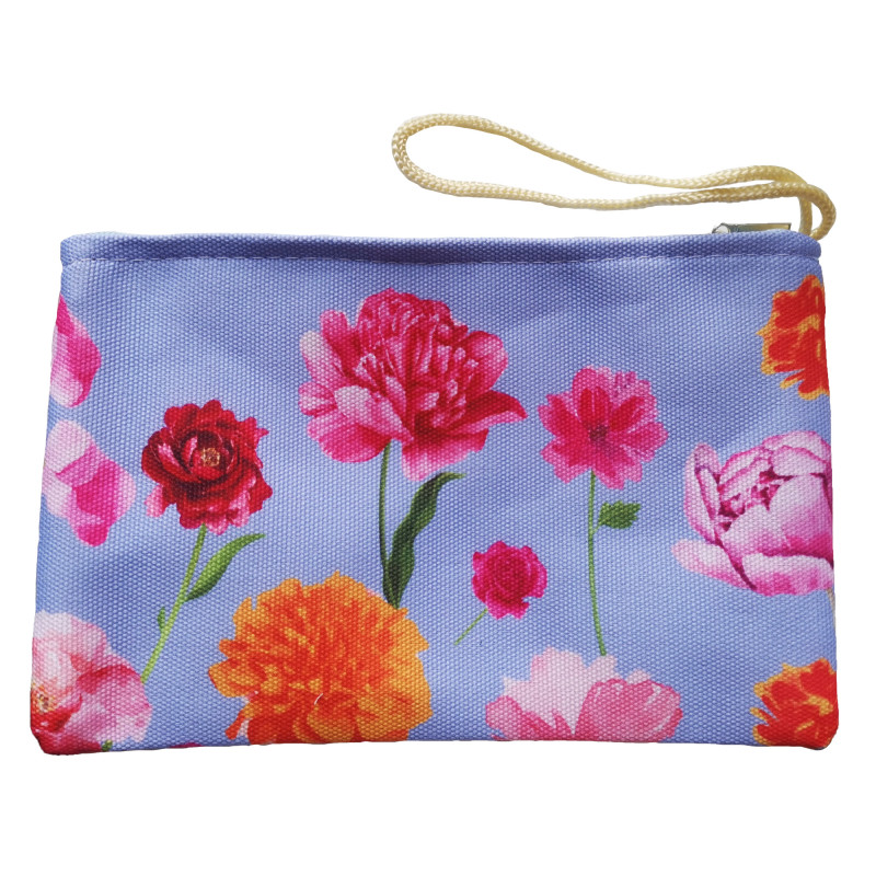 Trousse de Toilette mauve fleurs