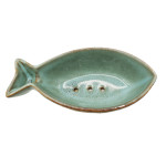 Porte-savon forme poisson bleu lago