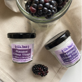 Mini Masque Crème Visage à la Mûre de Bretagne