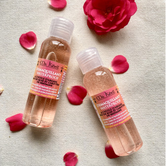 Démaquillant waterproof à l'Huile d'Argan, Eau de Rose et Carottes de Bretagne