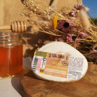 Savon Nature Miel et Huile de Chanvre**