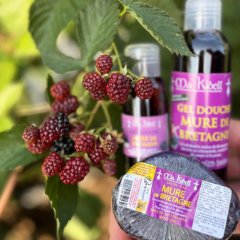 Galet de savon à la Mûre de Bretagne