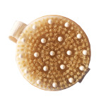 Brosse de bain massage en bois (réduction cellulite)