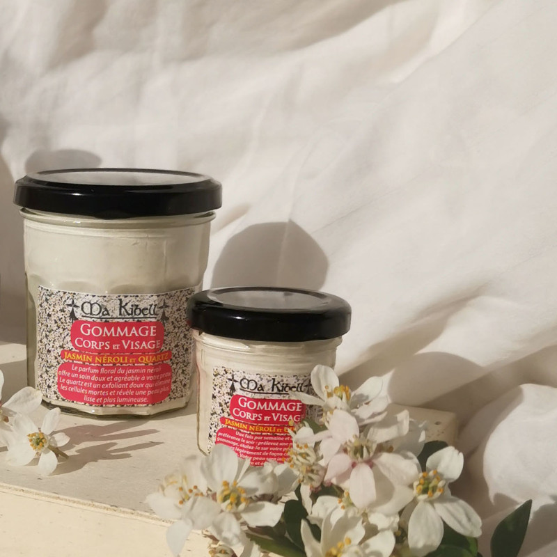 Méga Gommage Corps et Visage Jasmin Néroli et Quartz 200ml