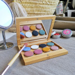 Palette maquillage avec 8 fards à paupières