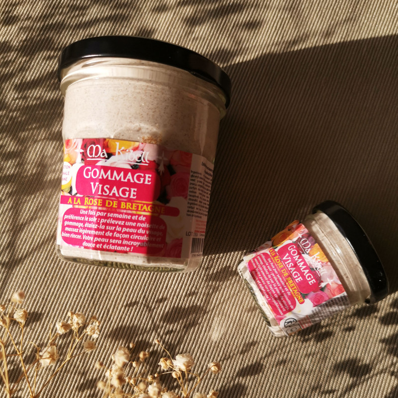Mini Gommage Visage à la Rose de Bretagne 40ml