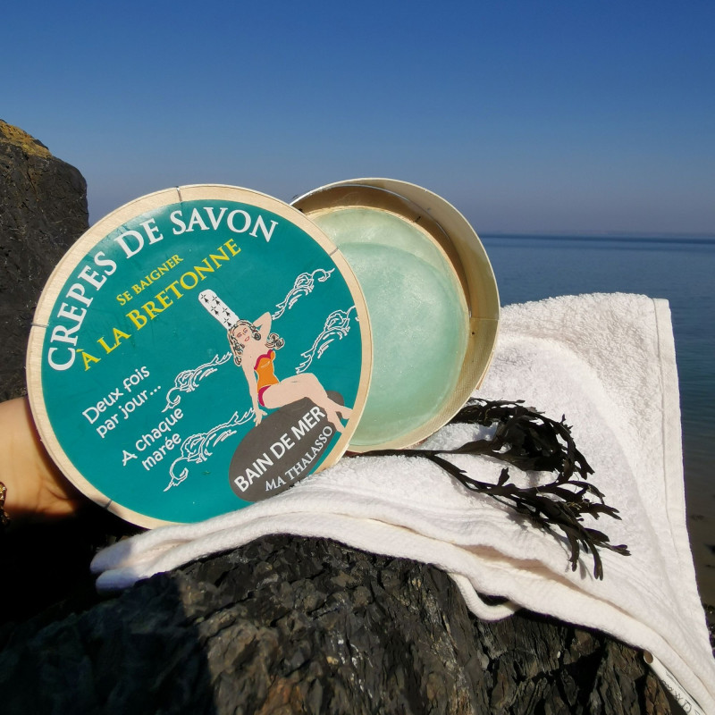 Crêpes de savon Bain de mer