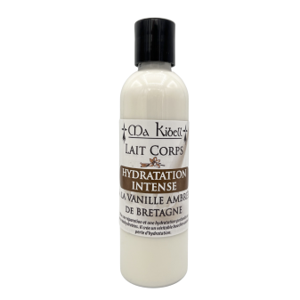 Lait corps Hydratation Intense à la Vanille Ambrée de Bretagne 200ml