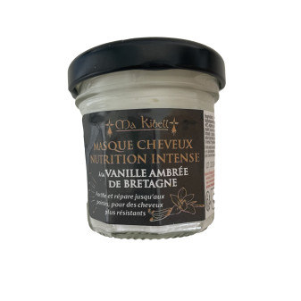 Mini Masque Cheveux Nutrition Intense à la Vanille de Bretagne