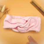 Bandeau Cheveux Eponge Rose