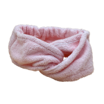 Bandeau Cheveux Eponge Rose