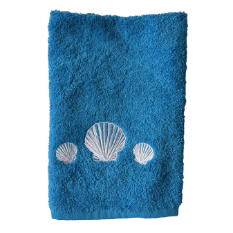 Serviette de toilette "Coquilles Saint-Jacques"