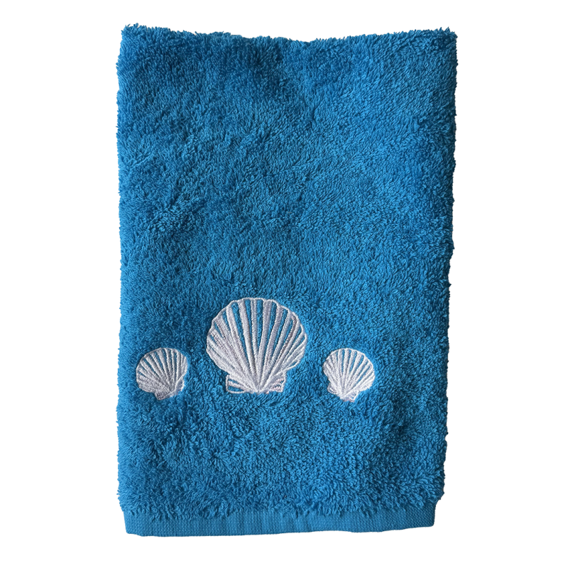 Serviette de toilette "Coquilles Saint-Jacques"