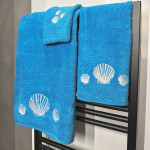 Serviette de toilette "Coquilles Saint-Jacques"