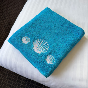 Drap de Bain "Coquilles Saint-Jacques"
