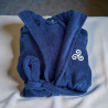 Peignoir triskell bleu