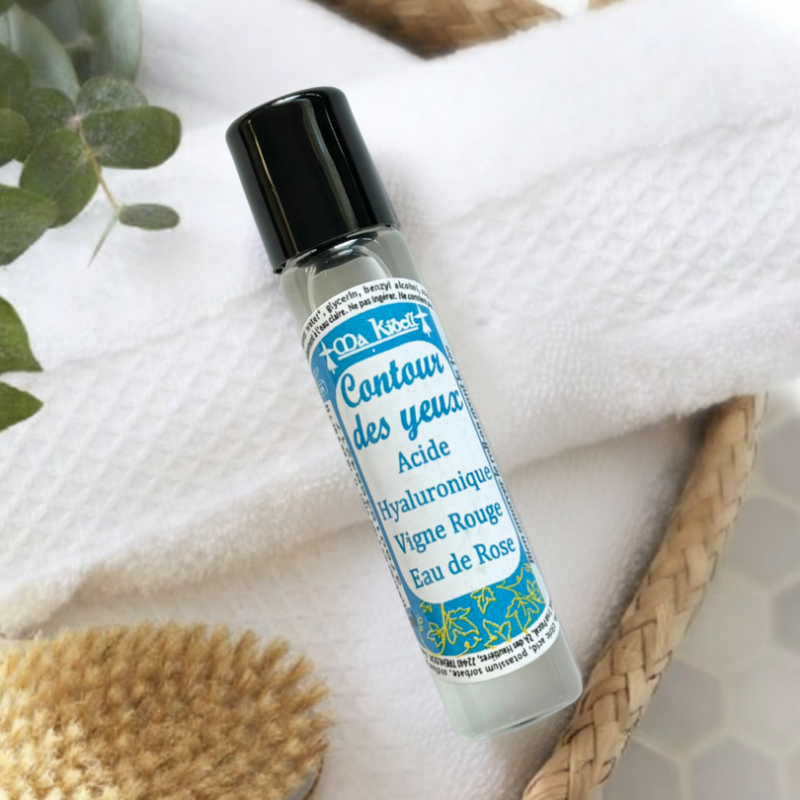 Contour des Yeux Acide Hyaluronique - Vigne Rouge - Eau de Rose