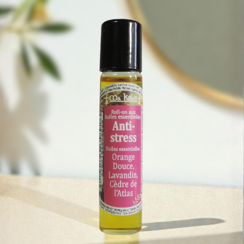 Roll-on aux huiles essentielles Anti-stress