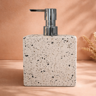Distributeur de savon effet Terrazzo