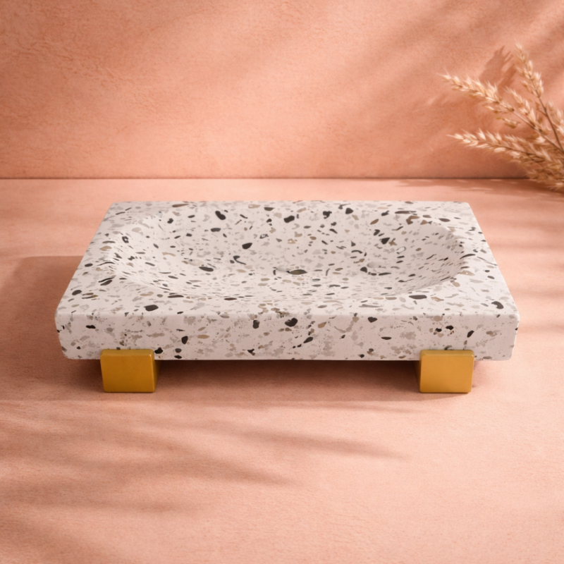 Porte savon effet Terrazzo