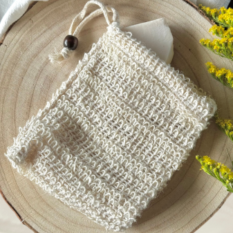 Sachet sisal rami pour savon