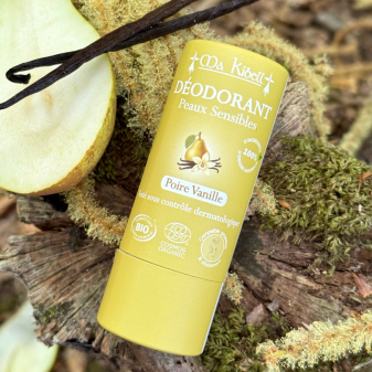 Déodorant Stick Peaux sensibles Poire Vanille