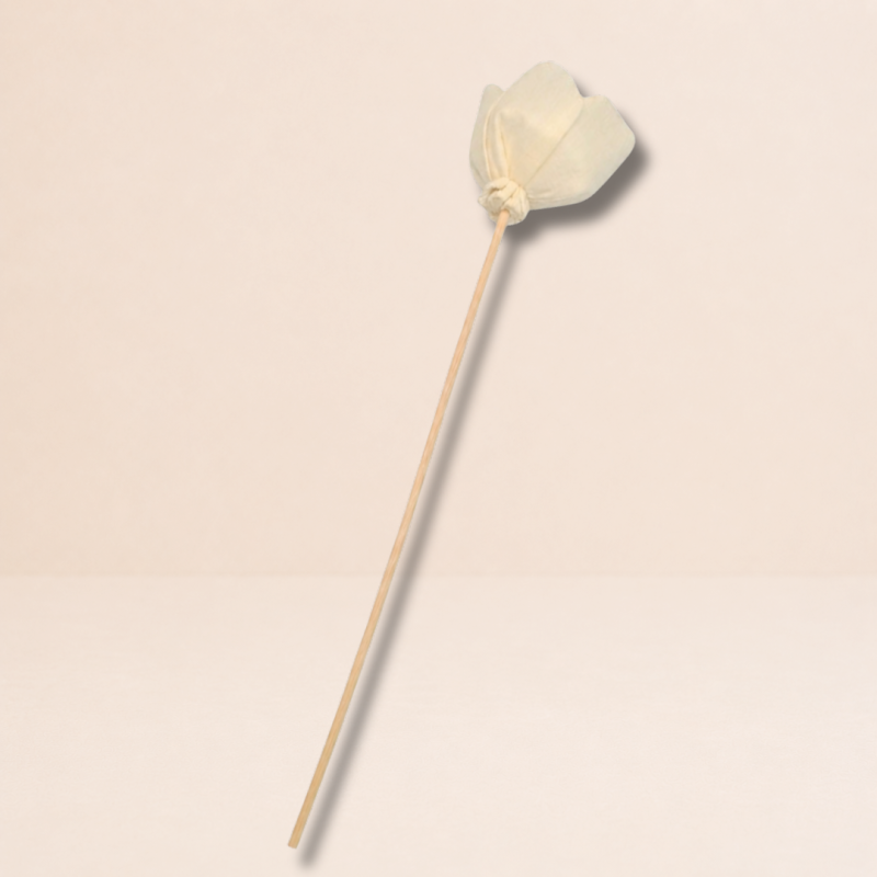Roses en rotin (lot de 10)