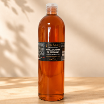 Parfum d'ambiance Vanille Ambrée de Bretagne 500 ml